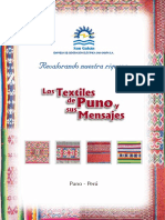 2009 Los Textiles de Puno y Sus Mensajes