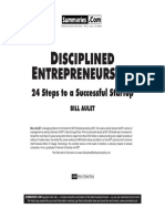 Disciplined Entrepreneurship