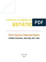 Libro Estática (Prácticas y Exámenes Resueltos) PDF