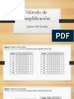 Método de Simplificación: Quine-Mccluskey