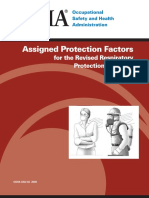Assigned Protection Factors for Respirators
