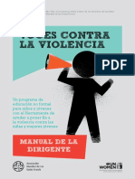 Voces Contra La Violencia - Manual para La Dirigente