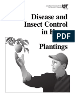 Disease and Insect Control in Home Fruit Plantings