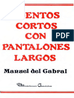 Manuel Del Cabral - Cuentos Cortos Con Pantalones Largos