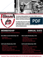 Athletic Association Flyer