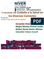 Alimentacion y Practicas Promocion Salud Guatemala