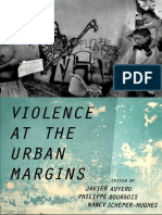 Javier Auyero, Philippe Bourgois, Nancy Scheper-Hughes Violence at The Urban Margins