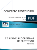 07-2 - Cálculo Das Perdas Progressivas de Protensão-R1 PDF