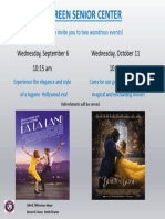 Sept-Oct Movies