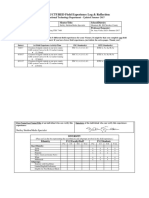 Unstructured Field Experience Log7480fmg