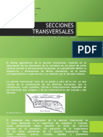 SECCIONES TRANSVERSALES