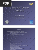 Classical Texture