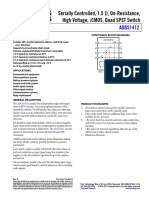 Adgs1412-1074036 Spi Serial SPST Swtich