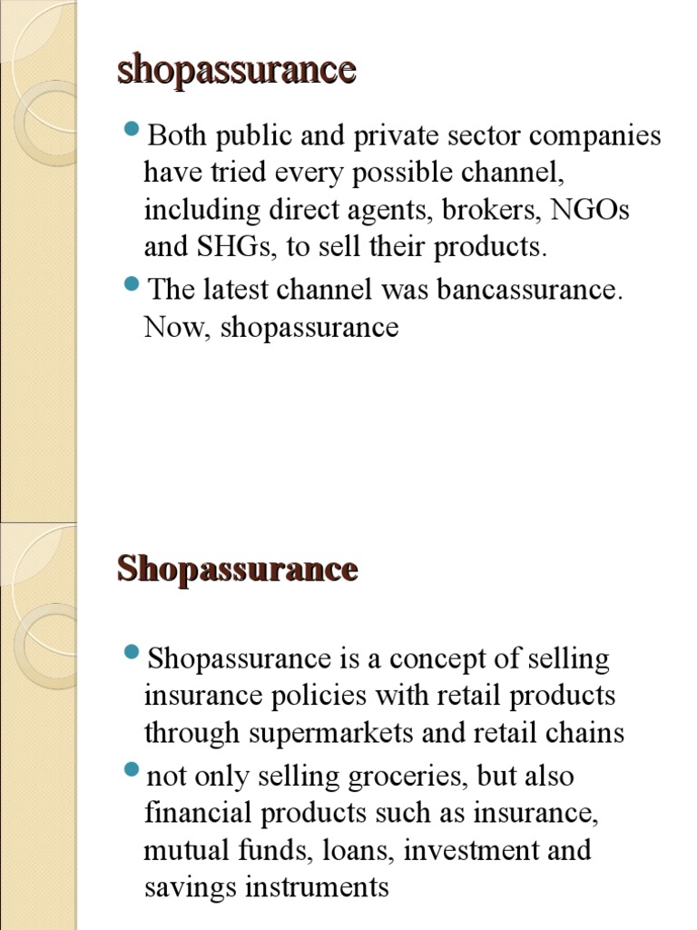Understanding Shopassurance in Retail | PDF | Retail | Retailing