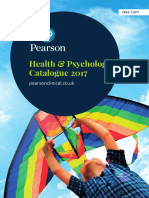 2017 Health Psychology Catalogue