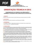 Orientacao Tecnica 01 de 08-04-15 Padronizacao Dos Carimbos Utilizados Para Aprovacao de Projetos