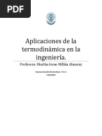 Aplicaciones de La Termodinamica en La I
