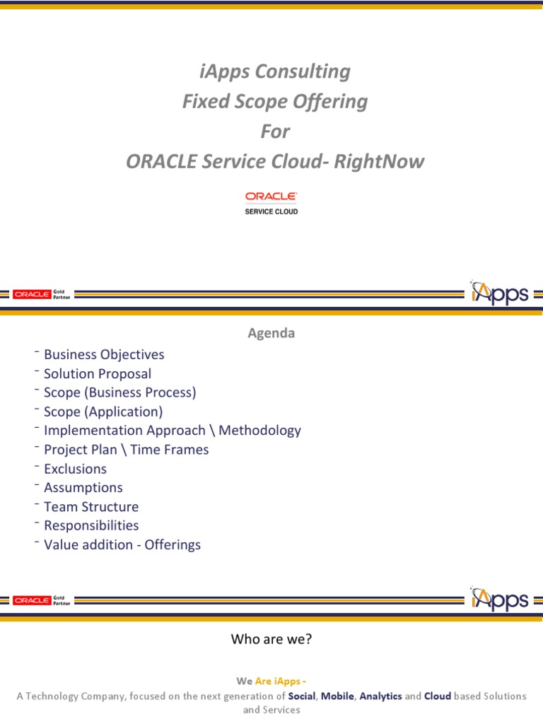 Fso For Oracle Cx Rightnow 002 Cloud Computing Business Process