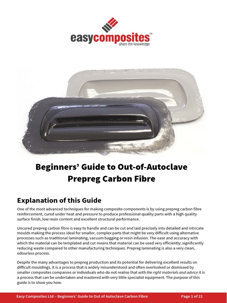 Cured Carbon Fibre Products and Materials - Easy Composites