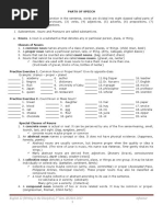 Parts of Speech Chart and Examples | PDF | Part Of Speech | Adverb