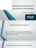 Introducción Al Estudio de La Constitución Colombiana Taller1