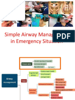 4 - Simple Airway Management in Emergency Situation