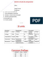 BE - Basic Electric Circuits & Components