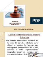 DERECHO TRIBUTARIO I (CÓDIGO TRIBUTARIO) - Semana 15 Derecho-Trbutario-Internacional