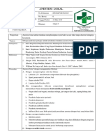 7.7.1.3 SPO Anestesi Lokal Dengan Lidocain