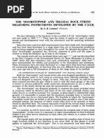 The 'Doorstopper' and Triaxial Rock Stress Measuring Instruments Developed by The C.S.I.R