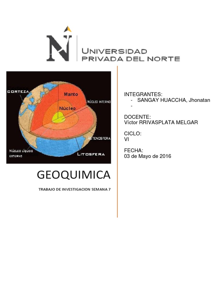 Composicion Quimica de La Tierra 2