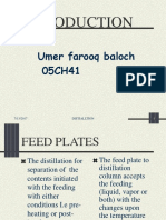 Feed Plate in Distillaiton_Umar Farooq.ppt