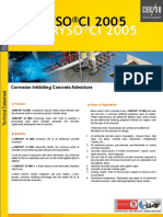 Chryso CI 2005: Corrosion Inhibiting Concrete Admixture