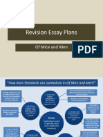 Revision Essay Plans - of Mice and Men