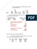 Gross Margin Analysis