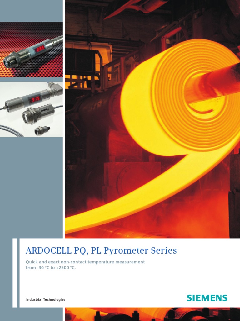 Pyrometer Ardocell PQ PL en | PDF | Electrical Connector | Optics