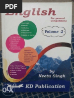 Neetu Singh English Vol. 2 PDF | PDF