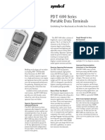 PDT 6100 Series Portable Data Terminals