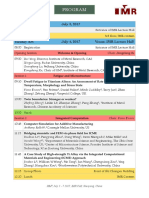 ISM3 Conference Programme