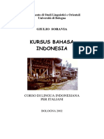 Giulio Soravia - Corso Di Lingua Indonesiana