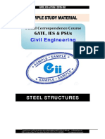 Gate Ies Postal Studymaterial for Steel Structure Civil