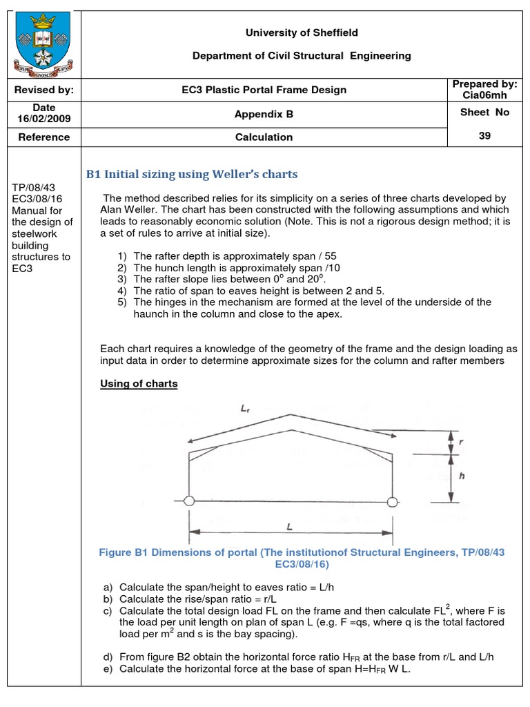 Weller's Chart Methode - Inizial Size | PDF | Civil Engineering ...
