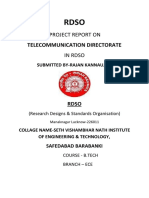 Project Report On: Telecommunication Directorate