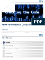 ABAP For Functional Consultants