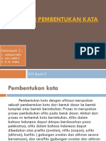 Kata Dan Pembentukan