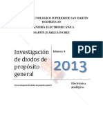 Investigacion de Diodos de Proposito General PDF