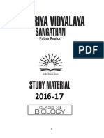 Biology XII Support Material 2016-17