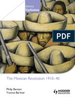 The Mexican Revolution 1910-1940 - Philip Benson and Yvonne Berliner - Hodder 2013