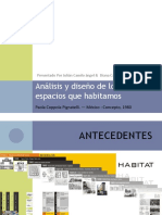 Analisis y Diseño de Los Espacios Que Habitamos