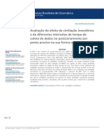 Avaliação Do Efeito Da Cintilação Ionosférica e de Diferentes Intervalos de Tempo de Coleta de Dados No Posicionamento Por Ponto Preciso Na Sua Forma On-Line